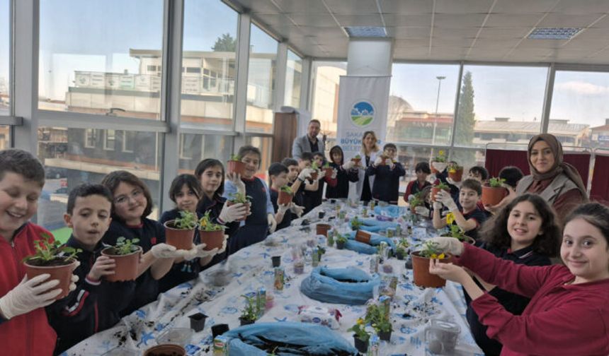 Öğrenciler Arifiye SAMEK’te doğa temalı etkinlikde buluştu