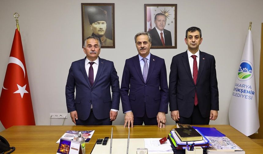 Başkan Alemdar'ı ziyaret ettiler