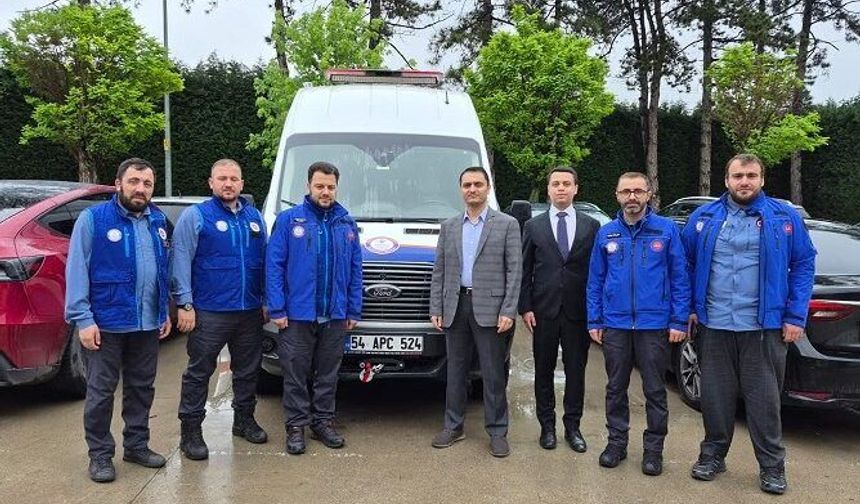Türkiye Diyanet Vakfı Sakarya Arama Kurtarma Ekibi ziyaret etti.