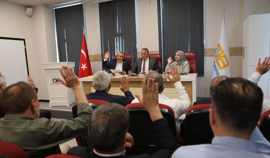 Arifiye Belediyesi Haziran ayı olağan meclis toplantısı gerçekleşti