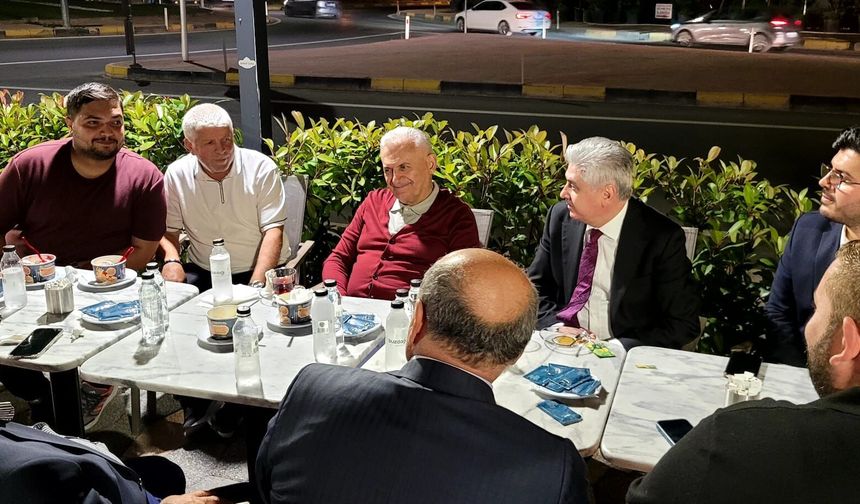 Son Başbakan Binali Yıldırım ve Beraberindeki Heyet Arifiye’de Ağırlandı
