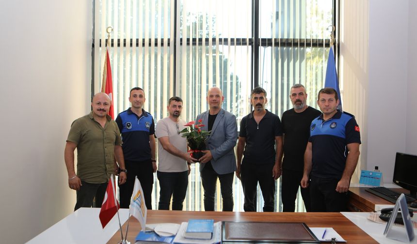 Akburak Spor Kulübü’nden Arifiye Zabıtasına Zabıta Haftası Ziyareti