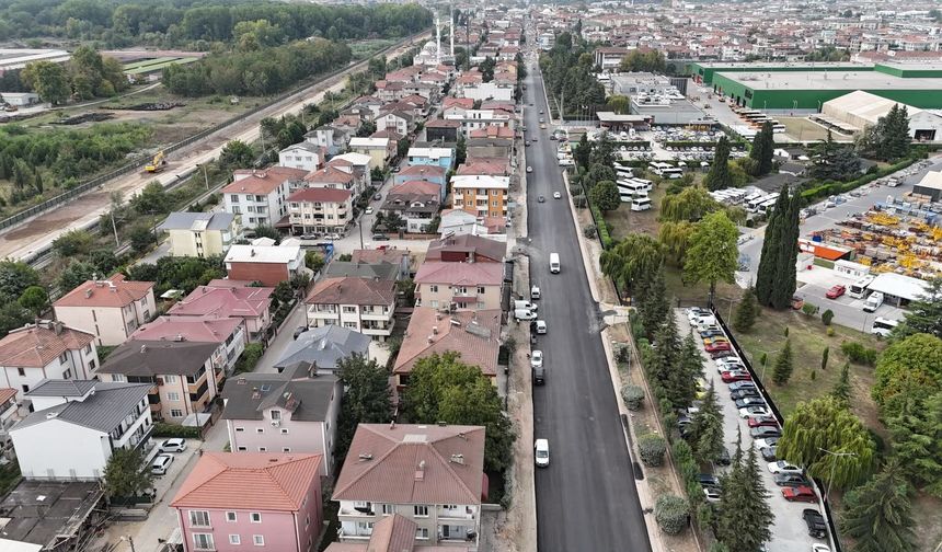 Atatürk Caddesi’nde Gece Boyu Süren Asfalt Çalışması Tamamlandı