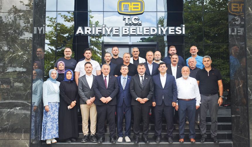 Türkiye Yüzyılı Buluşmaları kapsamında Milletvekili Ercan Öztürk Arifiye’yi ziyaret etti