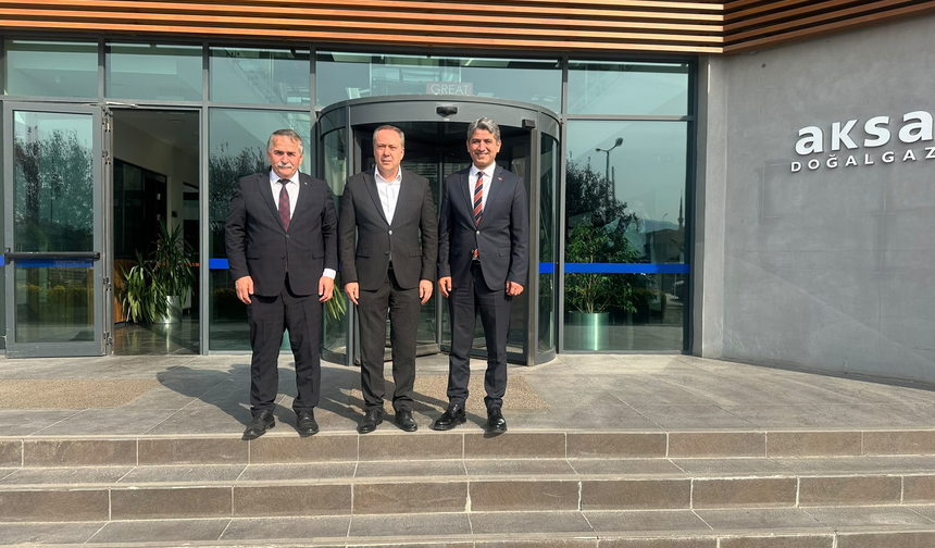 Murat Kaya ve İsmail Karakullukçu’dan Karaçam’ın Doğalgaz Altyapısı İçin Girişim